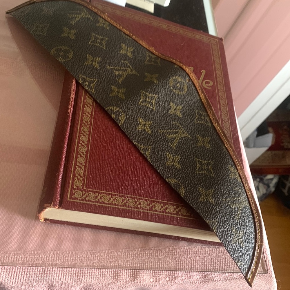 Piece of Louis Vuitton canvas